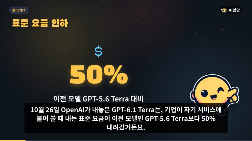 AI가 서류 양식을 채우는 모습을 그린 장면